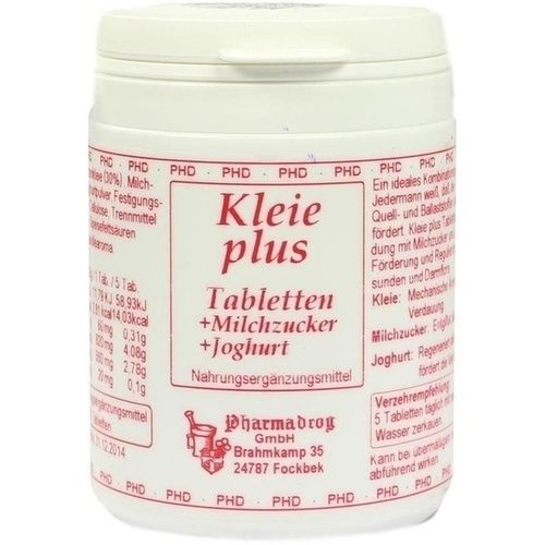 Kleie plus Weizenkleie Tabletten, 100 ST