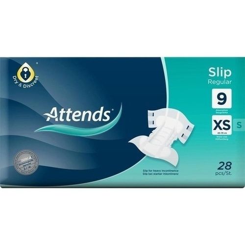 ATTENDS Slip Regular 9 extra small, 28 ST