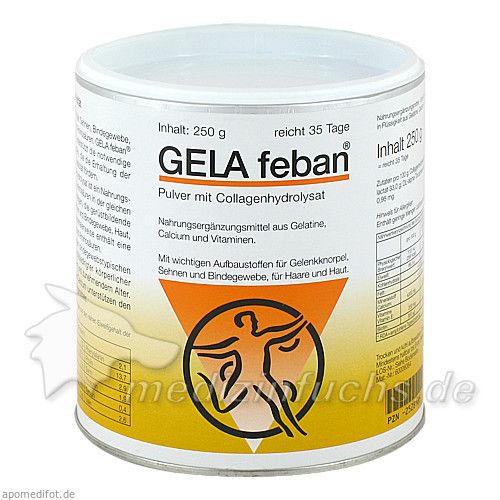 GELA feban mit Gelantinehydrolysat Plus, 250 G