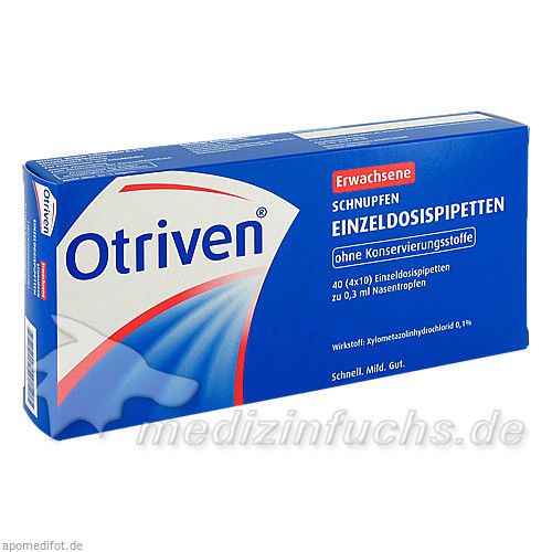 OTRIVEN 0.1% EINZ DOS PIP, 40X0.3 ML