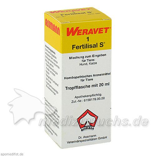 FERTILISAL S1 Tropf.f.Hunde/Katzen/heim-u.Zootiere, 20 ML