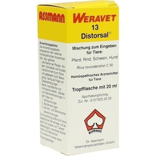 DISTORSAL 13 Tropfen vet., 20 ML