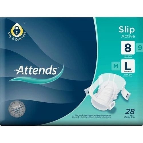 Attends Slip Active 8 Large, 28 ST