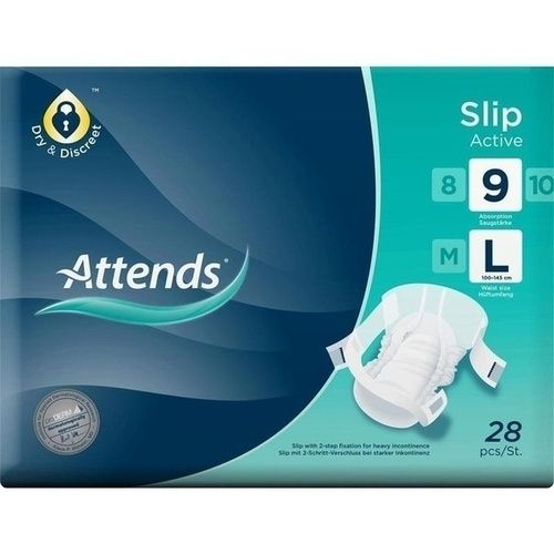 Attends Slip Active 9 Large, 28 ST