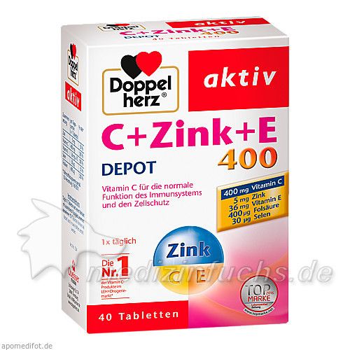 Doppelherz C+Zink+E DEPOT, 40 ST