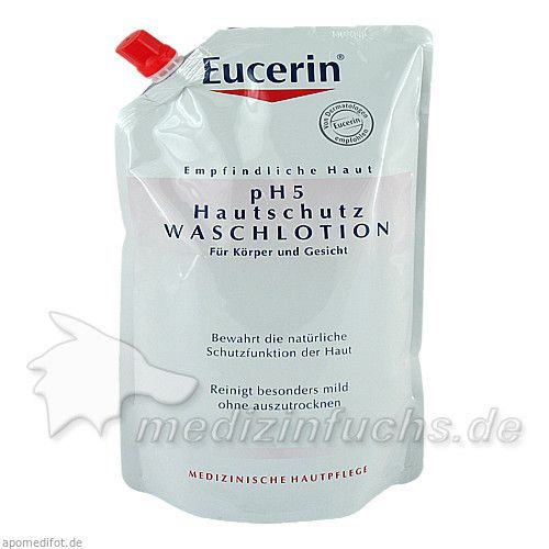 EUCERIN ph5 PROTECTIV WASCHLOTIO NACHFUELLBEUTEL, 750 ML