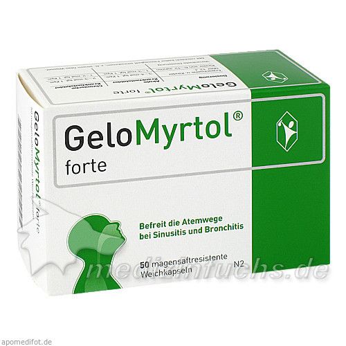 GELOMYRTOL FORTE, 50 ST