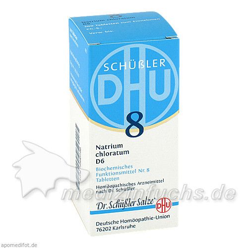 BIOCHEMIE DHU 8 NATRIUM CHLORATUM D 6, 200 ST