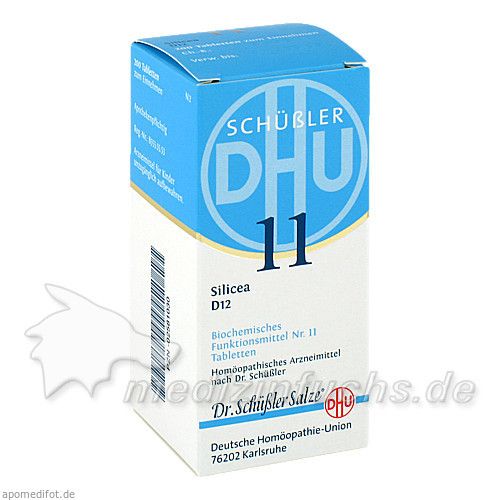 BIOCHEMIE DHU 11 SILICEA D12, 200 ST