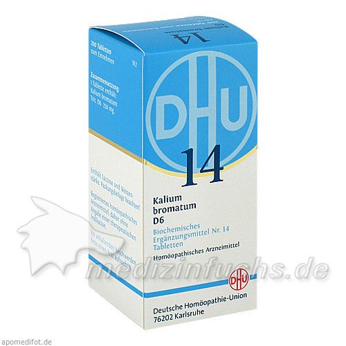 BIOCHEMIE DHU 14 KALIUM BROMATUM D 6, 200 ST