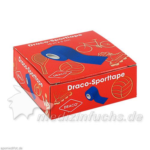 Dracotapeverband 10mx2cm blau, 1 ST