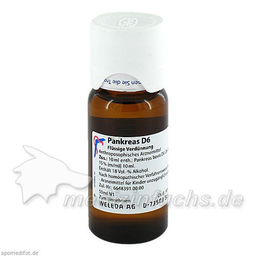 PANKREAS D 6, 50 ML