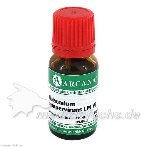 GELSEMIUM SEMPER ARC LM 6, 10 ML