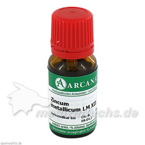 ZINCUM METALLICUM LM 12 Dilution, 10 ML