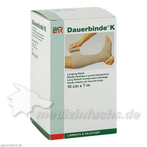 DAUERBINDE KRAEFT 7mX10CM, 1 ST