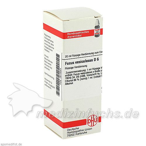 FUCUS VESICUL D 6, 20 ML