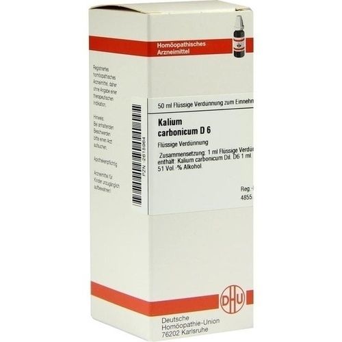 KALIUM CARB D 6, 50 ML