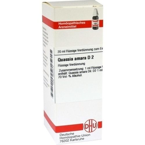 QUASSIA D 2, 20 ML