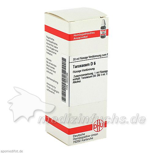 TARAXACUM D 6, 20 ML