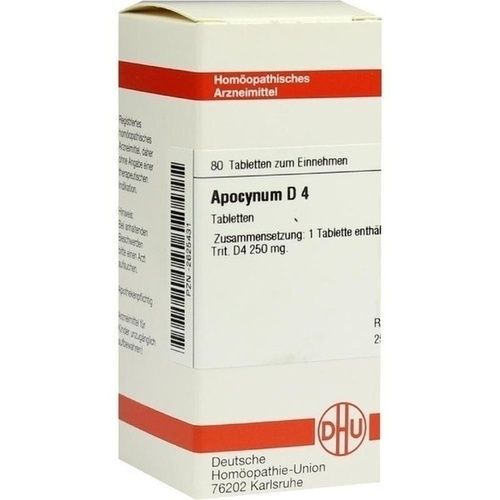 APOCYNUM D 4, 80 ST