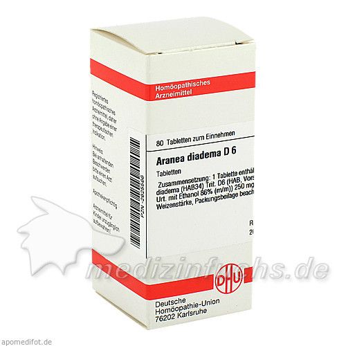 ARANEA DIADEMA D 6, 80 ST