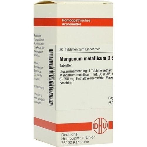 MANGANUM MET D 6, 80 ST