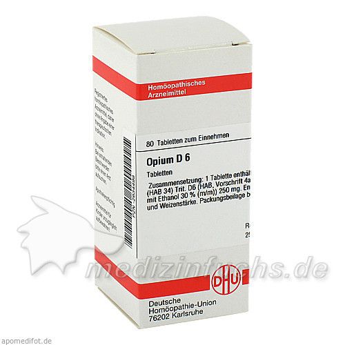 OPIUM D 6, 80 ST