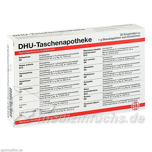 DHU-Taschenapotheke, 32X1 G