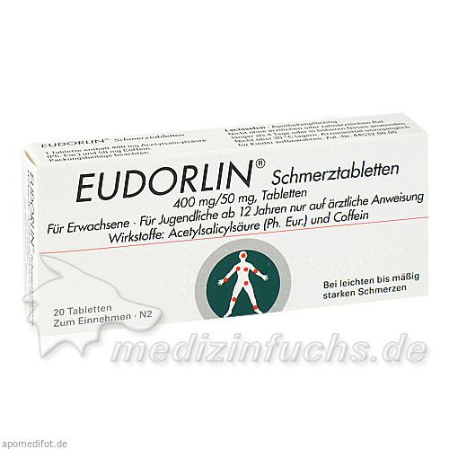 Eudorlin Schmerztabletten, 20 ST