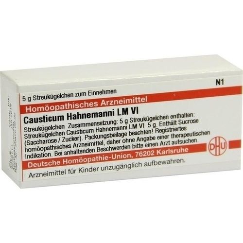 LM CAUSTICUM HAHNEMA VI, 5 G