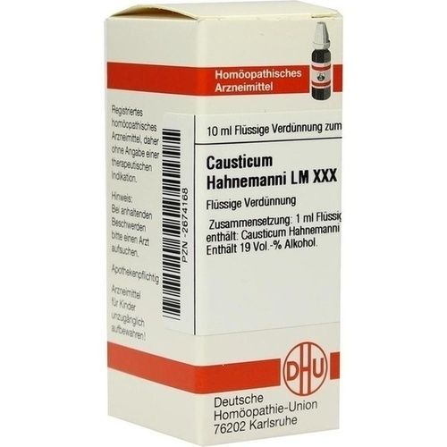 LM CAUSTICUM HAHNEMA XXX, 10 ML