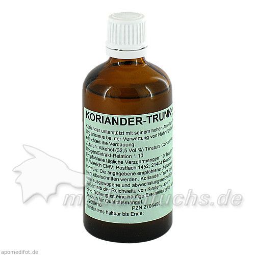 KORIANDER-TRUNK, 100 ML