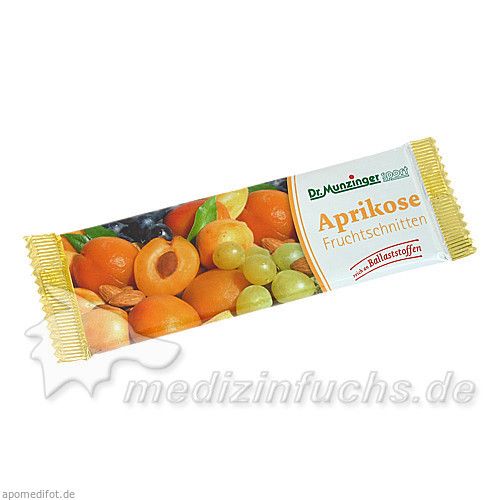 DR. MUNZINGER Aprikosen Fruchtschnitten, 50 G