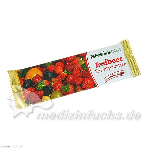 DR. MUNZINGER Erdbeer Fruchtschnitten, 50 G