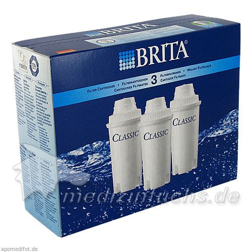 Brita Filter Classic Pack 3, 3 ST