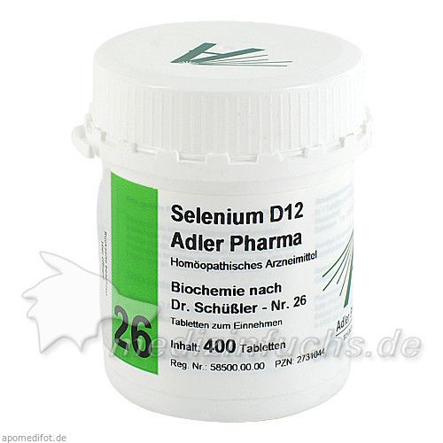 Biochemie Adler 26 Selenium D12 Adler Pharma GmbH, 400 ST