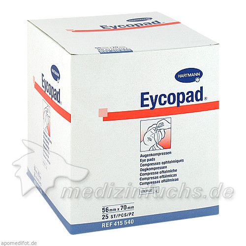 EYCOPAD AUGEN 56X70 STERIL, 25 ST