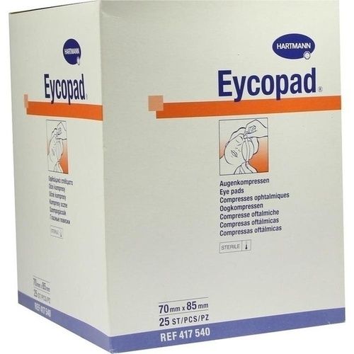 EYCOPAD AUGEN 70X85 STERIL, 25 ST