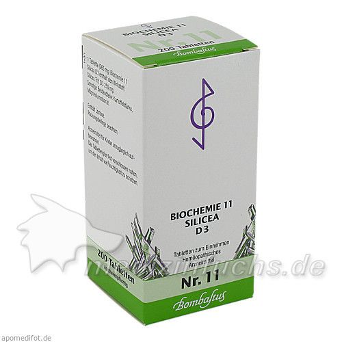 BIOCHEMIE 11 SILICEA D 3, 200 ST