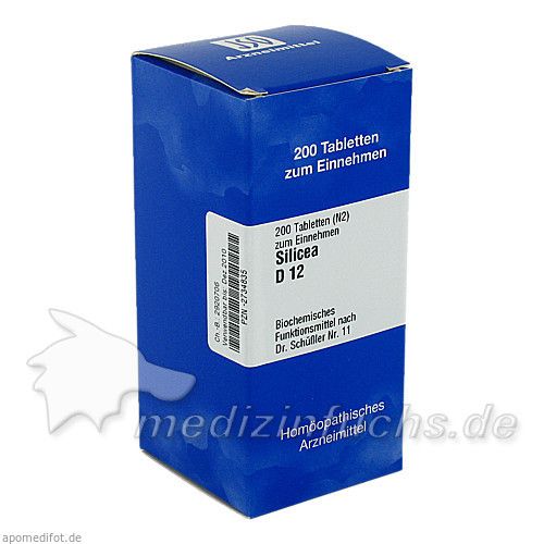 BIOCHEMIE 11 SILICEA D12, 200 ST