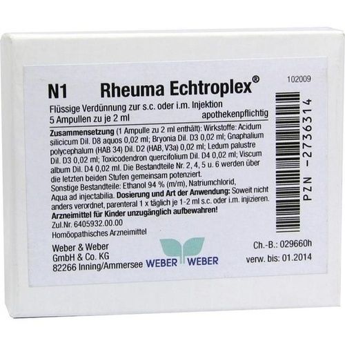 Rheuma Echtroplex, 5X2 ML