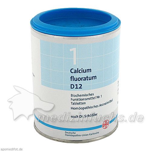 BIOCHEMIE DHU 1 CALCIUM FLUORATUM D12, 1000 ST