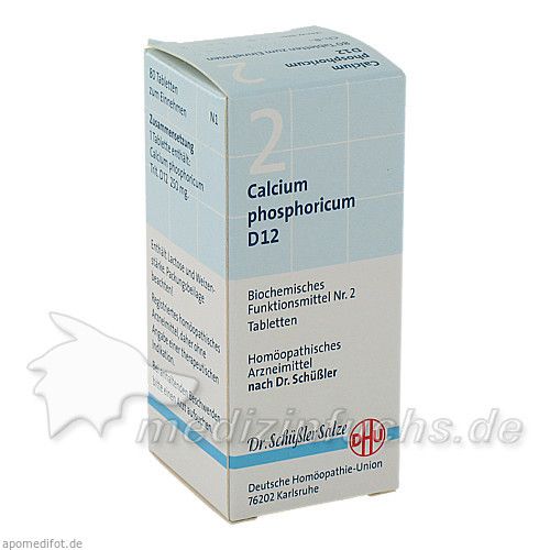 BIOCHEMIE DHU 2 CALCIUM PHOSPHORICUM D12, 80 ST