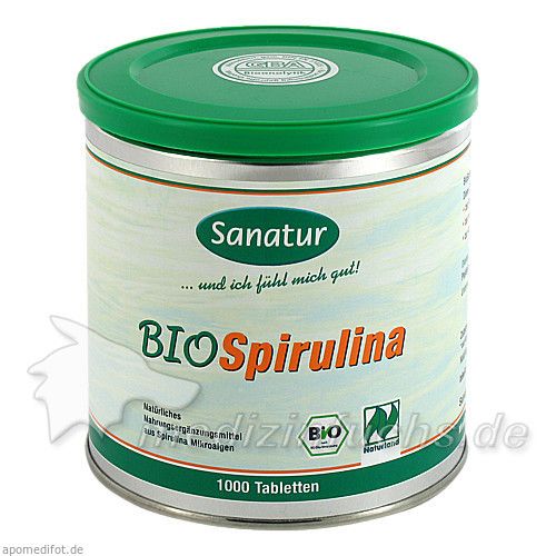 BioSpirulina aus ökologischer Aquakultur, 1000 ST