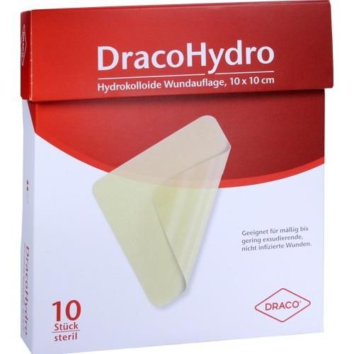 DracoHydro Hydrokoll. Wundauflage 10x10cm, 10 ST