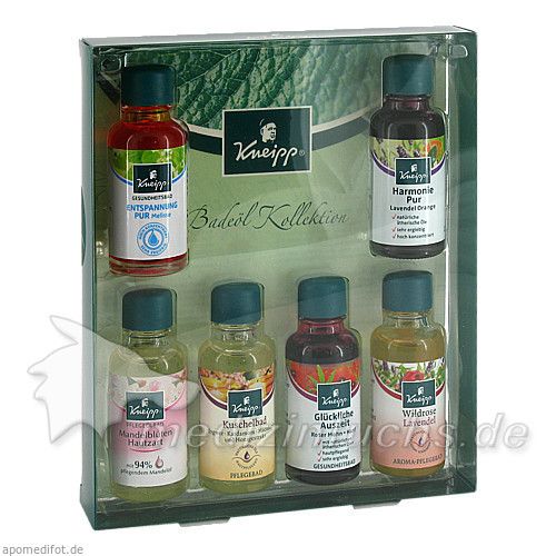 Kneipp Badeöl Kollektion, 6X20 ML