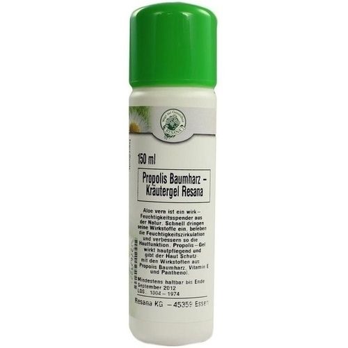 PROPOLIS BAUMHARZ-KRÄUTERGEL RESANA, 150 ML