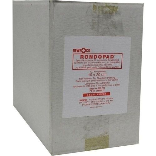 RONDOPAD SPEZ KOMPR 10X20, 100 ST