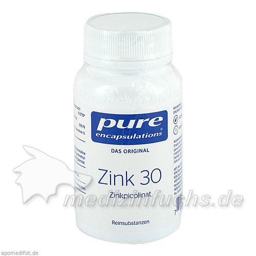 PURE ENCAPSULATIONS ZINK 30 (ZINKPICOLINAT), 60 ST