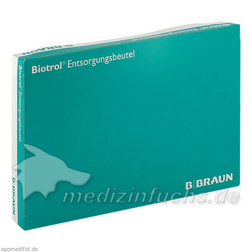 BIOTROL Entsorgungsbeutel 4 l blau 22750, 100 ST